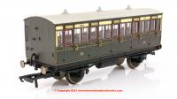 R40112A Hornby GWR 4 Wheel 3rd Class Coach number 1882 in GWR Chocolate and Cream livery - Era 2 / 3